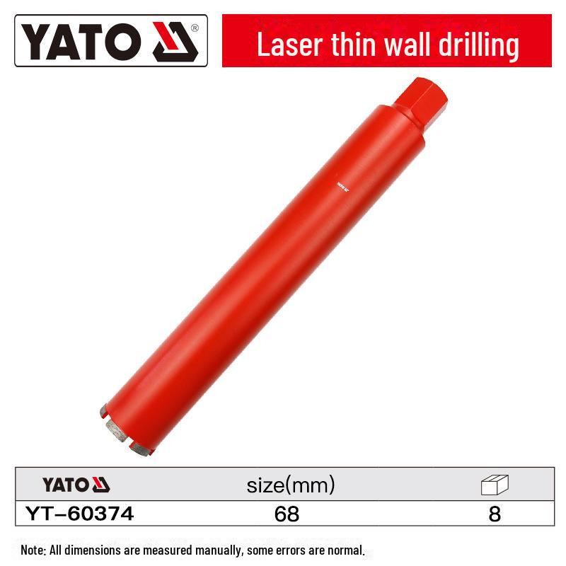 YATO Diamond Laser Drill for Glass, Tile, Marble, and Concrete