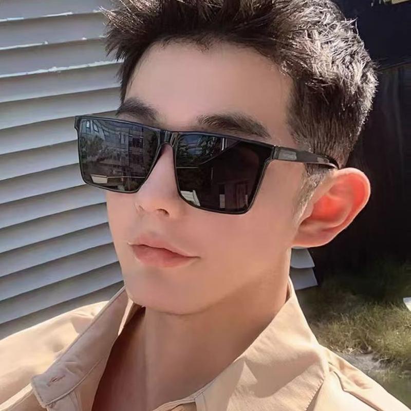 New Men's Square Sunglasses Anti-UV Fashion Brand Designer Vintage Sun Glasses Women Men Outdoor Fishing Driving Eyeglass UV400