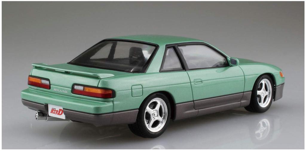 Aoshima Bunka Kyozai Initial D 11 Koichiro Ikeya S13 Silvia Scale Plastic Model No. 1/24