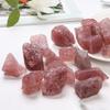 Natural Crystal Strawberry Quartz Rocks Minerals Stones Rough Gemstone Specimen