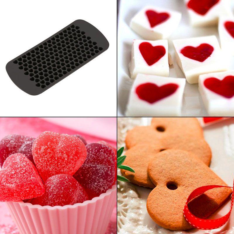 Premium Quality 160-cell Ice Cube Tray Silicone Mold For Effortless Ice Making