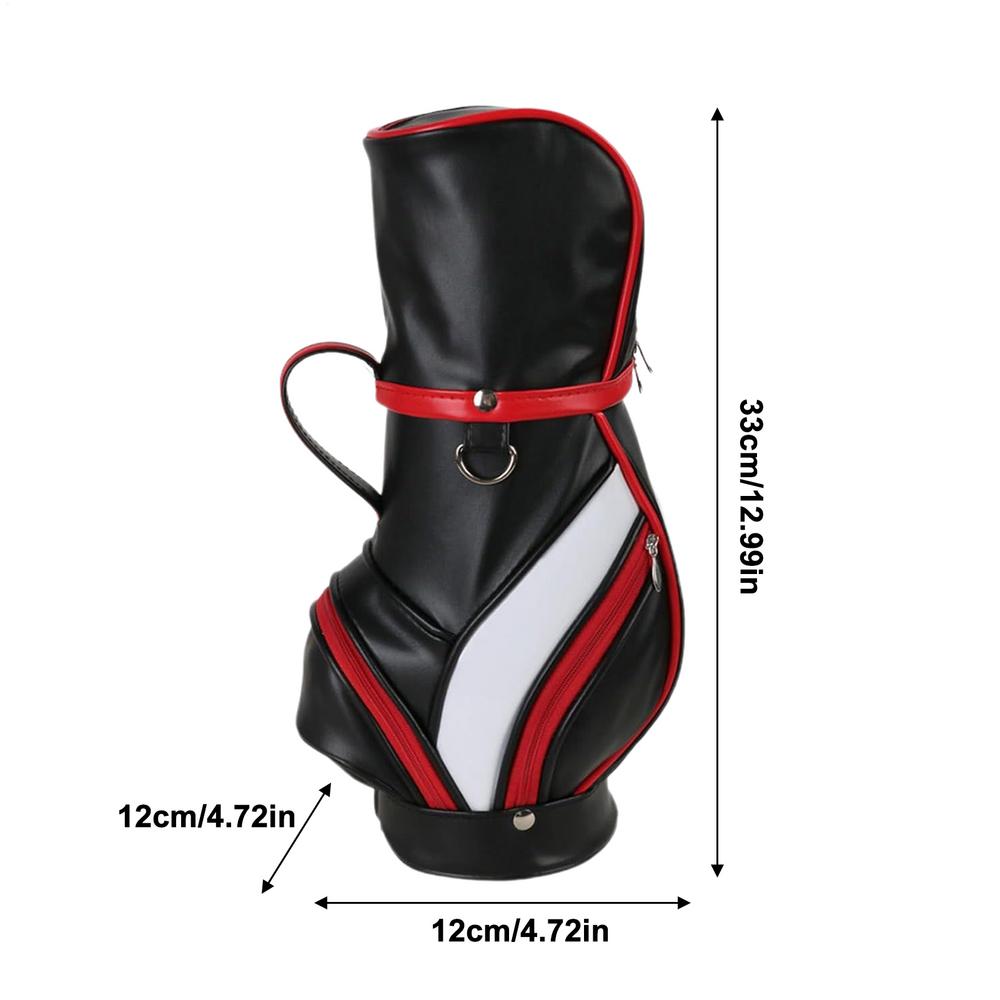 

Wine Bags For Wine Bottles Single Bottle Wine Cooler Bag PU Carrier With Multiple Pockets Storage Pouch For Beach Golfer Parties чорний