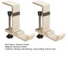1/2Pcs Fireplace Stocking Holder Metal Christmas Wreath Hanging Rack Strong Load-bearing Adjustable Design Garland Hook Mantel Hanger