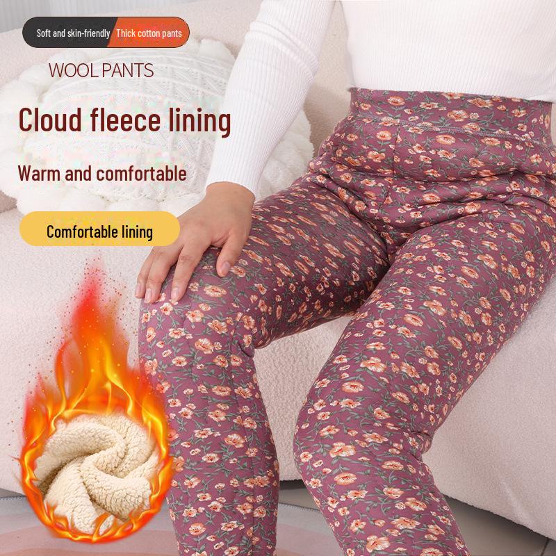 Women's High Waist Thermal Cotton Leggings - Thick or Thin, Slim Fit & High Elasticity