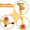 Volume Control Talking Giraffe Speaking Toy for Children Travel 1-3 Year Old