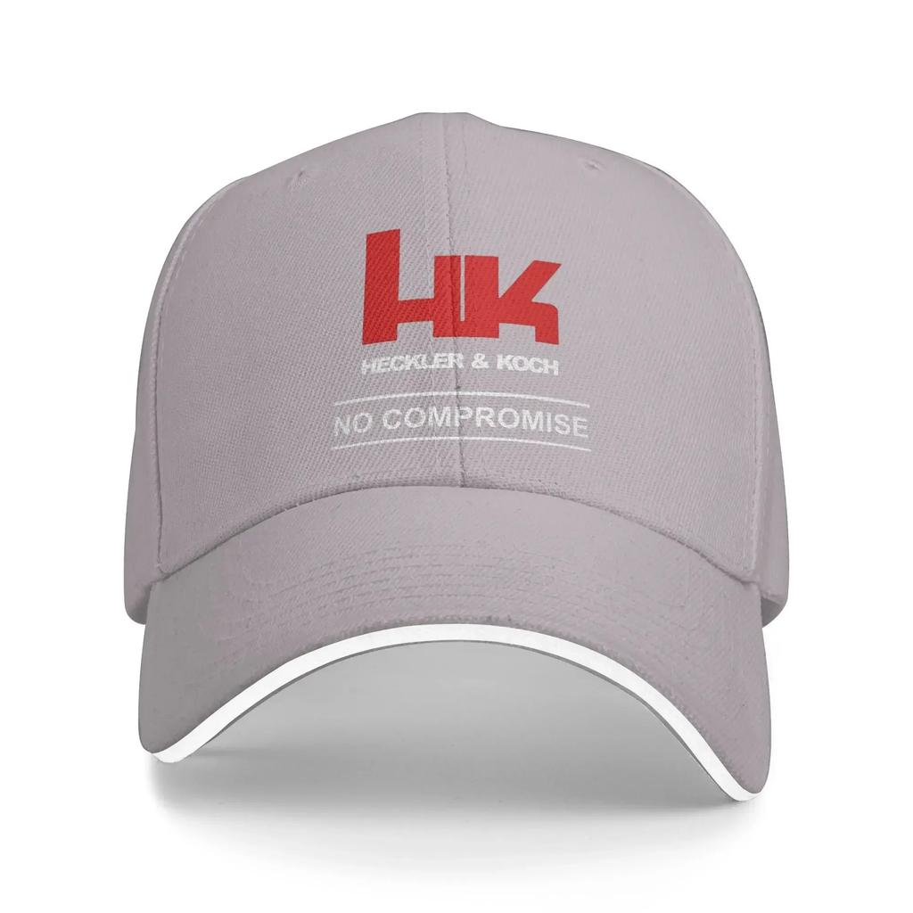Sommer Heckler & Koch Firearms Baseballkappe Kein Kompromiss Mit HK Klassischem Aufdruck Sonnenhut Damen Herren Hohe Qualität Snapback