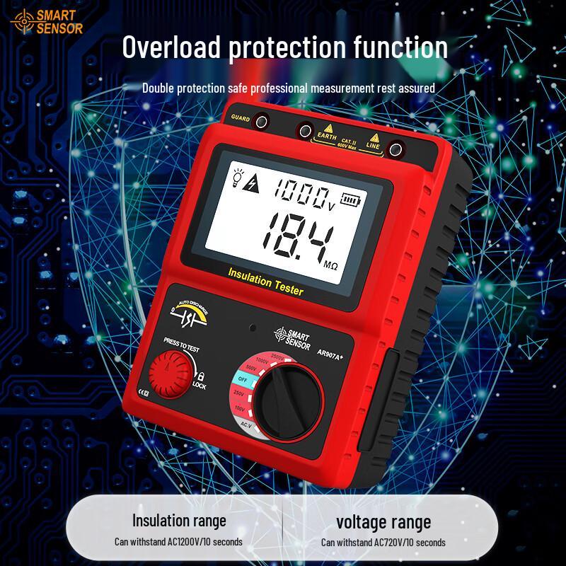 Sima Digital Insulation Resistance Tester (CN Version)