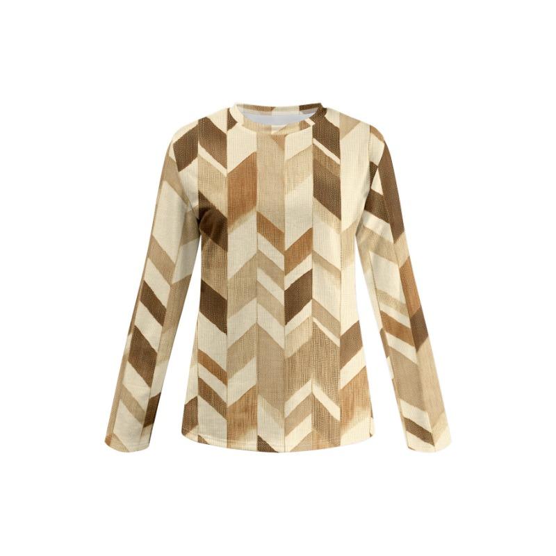 Autumn Fashion 3D Print Crew Neck Long Sleeve T-Shirt Casual Women Clothing Y2k Clothes Harajuku Female Clothing Plus Size Tops