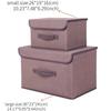 1Pc Foldable Storage Box 2 In 1 Storage Box Beautiful and Practical Storage Box with Case