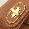 1pc Women's Leather Wallet Handbag, Made Of Soft Leather, Suitable For Mobile Phones