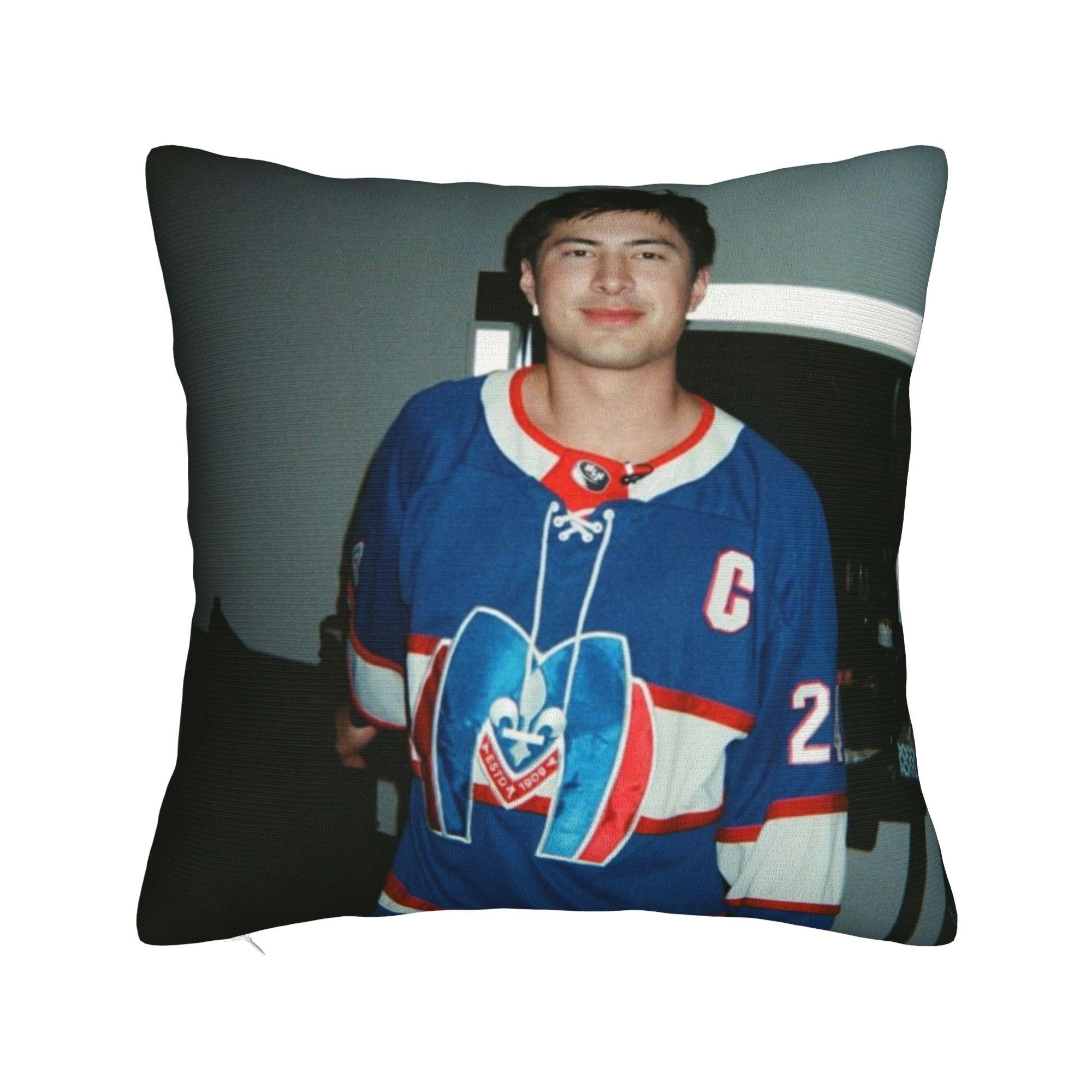 

Decorative Pillow Cover Hudson Williams Connor Storrie Heated Rivalry Product Seater Throw Pillow Case Cover Zippered Multi-Size 12x12Inch