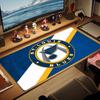 St. Louis Blues Print  Cushion Non-slip Laptop Tablet Big Mousepad XXL Mat Mini PC Playmat With Lock edge