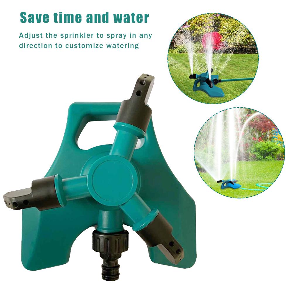 Buy Lawn Sprinkler Automatic 360 Degree Rotation Garden Irrigation ...