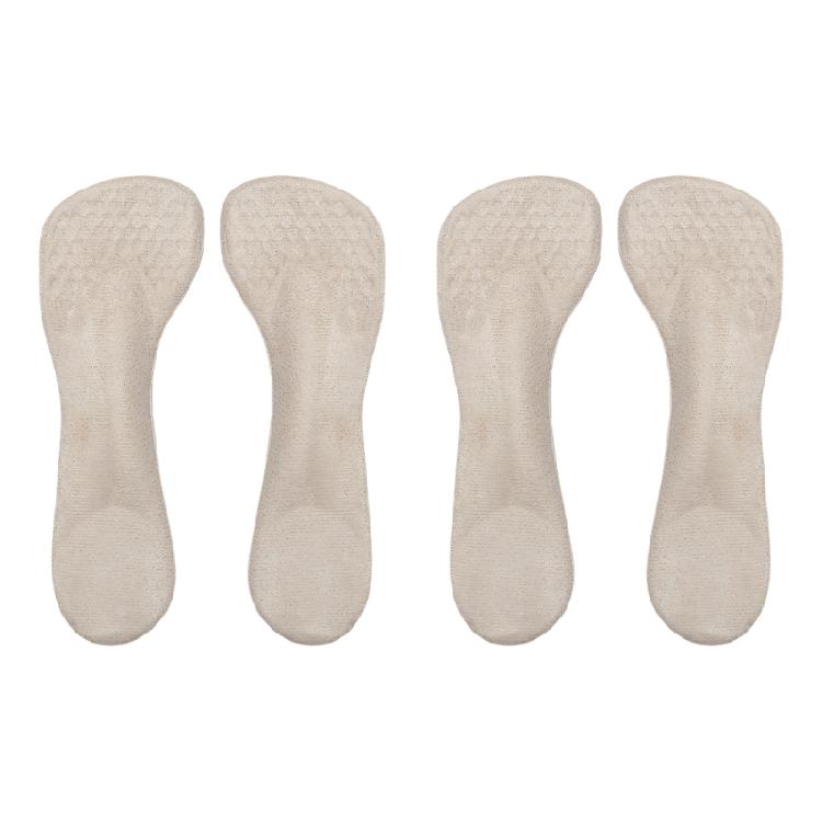 2 Paar High Heel Gel-Einlagen mit ergonomischer Fußgewölbeunterstützung für Damen, Antirutsch, Unsichtbare Schuhpolster Einlagen Polster