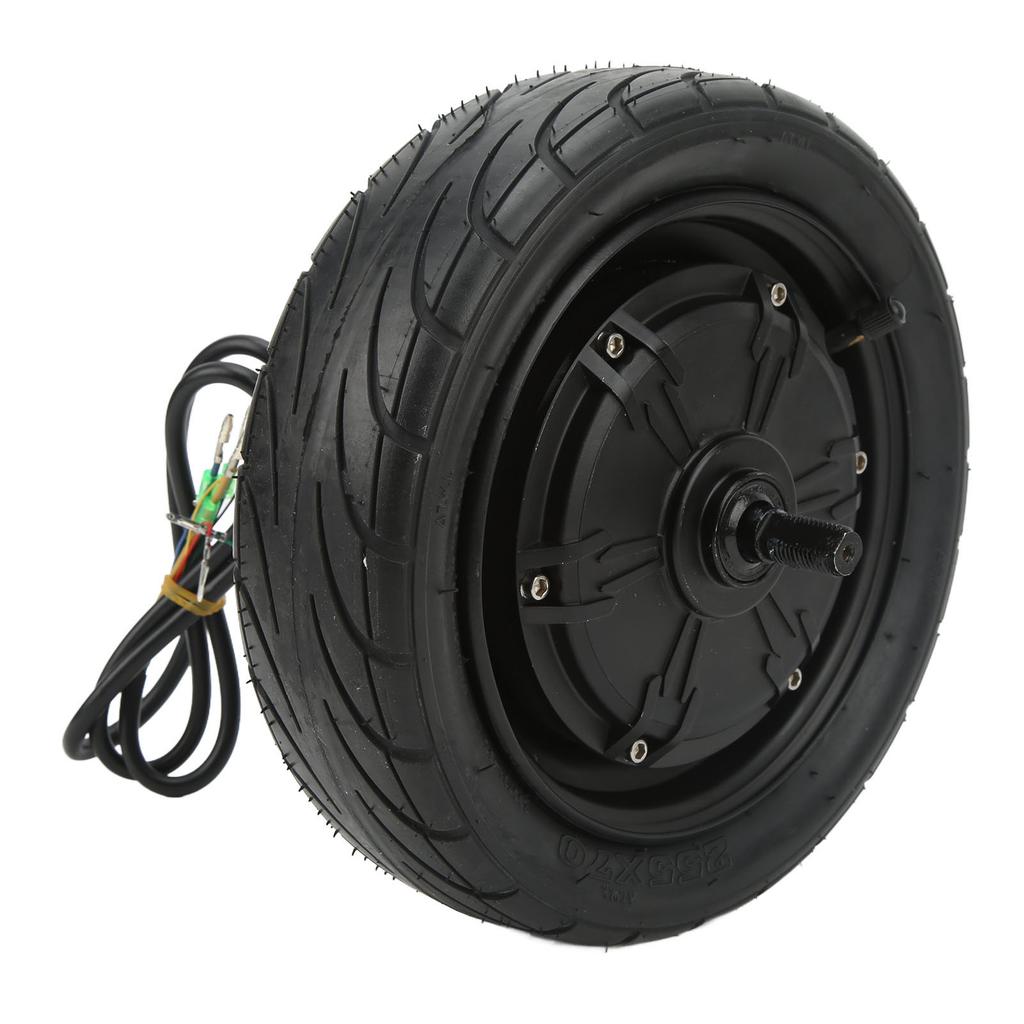 10in Electric Bike Hub Motor with Vacuum Tire 36‑60V 500‑1200W IP54 Waterproof for Electric Bicycle Scooter Motorcycle