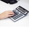 TOSSOW calculator colorful computing device large display portable non-slip ergonomic design easy maintain daily basic office use home school gift