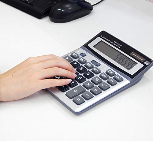 TOSSOW calculator colorful computing device large display portable non-slip ergonomic design easy maintain daily basic office use home school gift