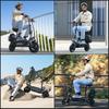 iScooter Elektroroller F3 Shopping-Scooter für Erwachsene, 1000 W, 45 km/h, 10 Zoll, zusammenklappbar, leicht, mit Sitz und Korb