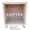 Piggy Bank Compact Large Capacity Nordic Style Wooden Kids Money Saving Bank for Daily Use