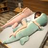Dinosaur Toy Plush Cartoon Doll Sleeping Throw Pillow Decorate Gift Children