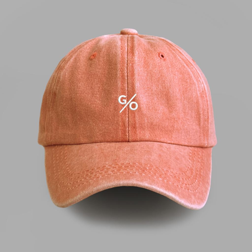 Washed Cotton Embroidery Soft Top Cap Spring and Summer Outdoor Neutral Sunshade Baseball Cap Men's and Women's Versatile Casual Hat
