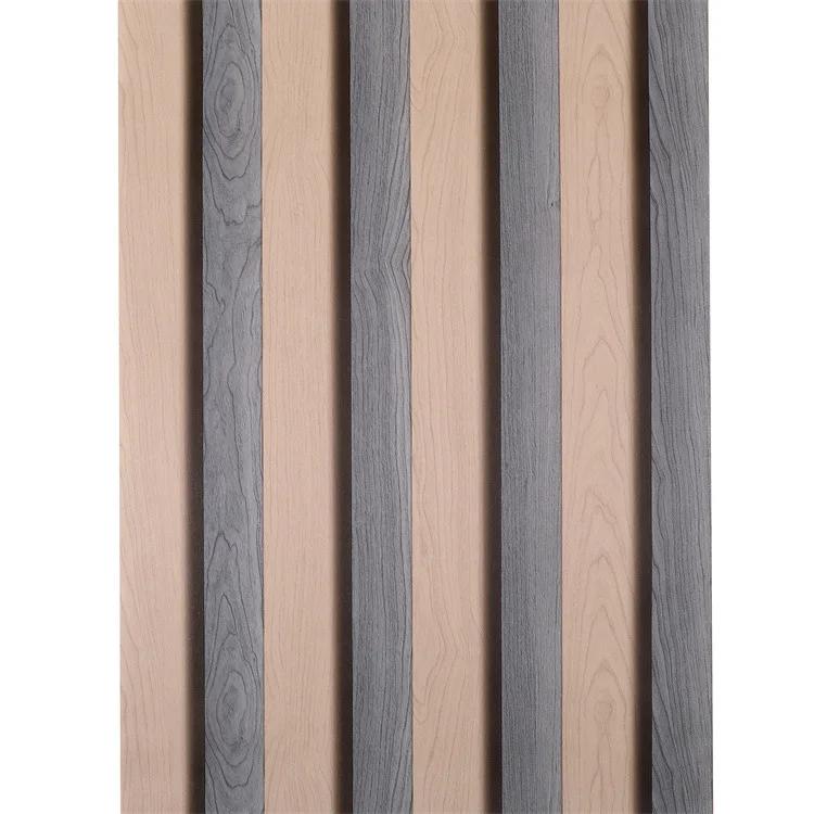 3D Retro Imitation Grille Wood Grain Wallpaper Living Room Background Wall Restaurant PVC Personalized Wallpaper