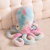 Cute Colorful Octopus Doll Plush Toy Octopus Doll Pillow Children Comforting Doll Girl Birthday Gift