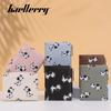Dog Print Wallet For Women With Rfid Blocking And Zipper Pocket For Daily Use