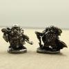 Vintage Dwarven regiment Dwarf Mage Soldier Model Figurines Toys Board Game Chess Car Decoration Boys Gifts