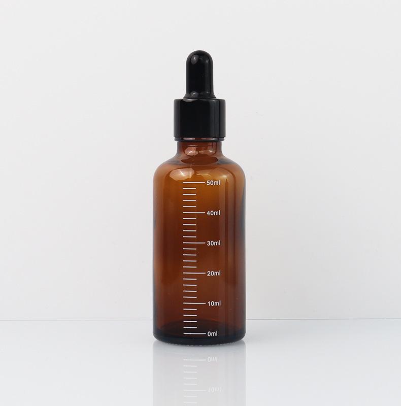 5 ml Ljusbeständig Glasdroppflaska för Eteriska Oljor och Serum