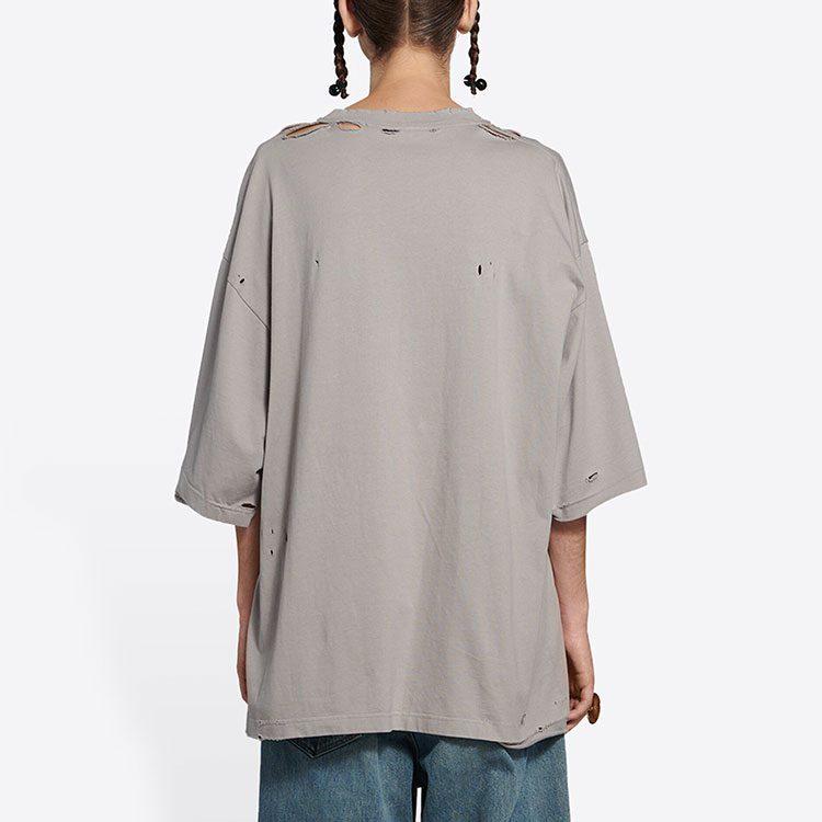 Balenciaga Wide Fit Blurry T Shirt 661715TKVD58174