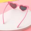 Boys Girls Heart-Shaped Pink Heart Sunglasses Glasses Kids Sunglasses Toddler Sunglasses