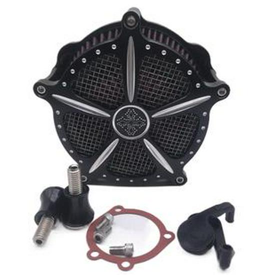 Modified Big Air Filter for Harley XL883/1200/X48/Softail/Dyna Motorcycles