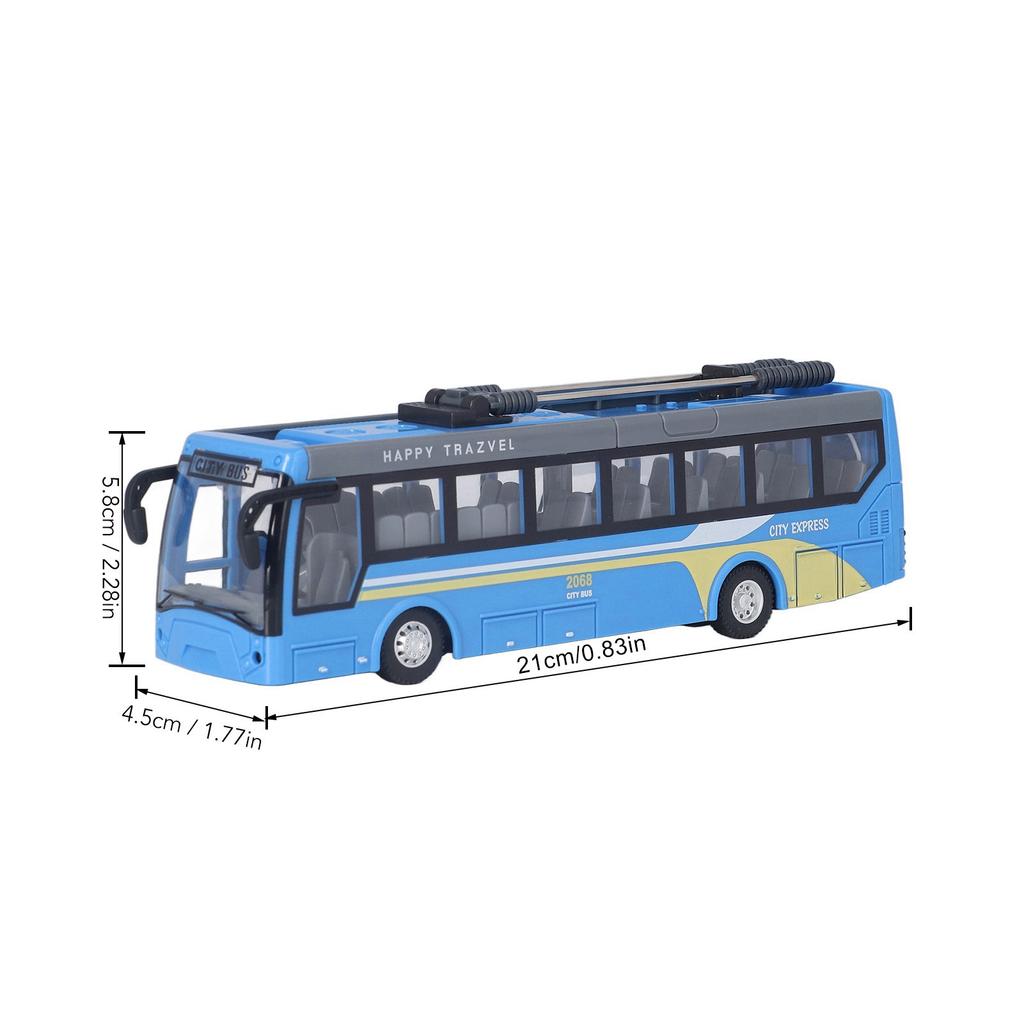 Remote Control Bus High Simulation All Directions Driving Re Able RC School Bus for Children