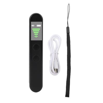 Kameradetektor HD-Display 4 Stufen Empfindlichkeit einstellbar 1MHZ-8500MHZ 10M Diebstahlalarm 300mah