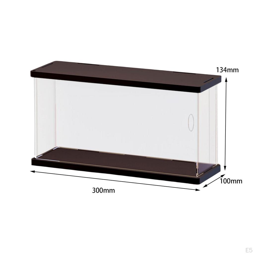 30x10x13,4cm Klare Acryl-Vitrine Figur für Büro Actionfiguren Parfüm