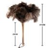 Feather Household Ostrich Duster With Handle For Efficient Dust Tool Removal