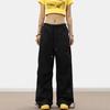 Wide-leg Paratrooper Overalls Men's and Women's Loose Retro Casual Stormpants Summer Thin High Street