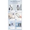 2026 Window Washer Robot Automatic Spray Water Robotic Glass Cleaner, 3200Pa Suction, Tuya APP Remote Control, Voice Prompt