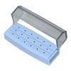 2pcs Dental   Holder Box 18 Holes   Cleaning Autoclavable Case   for Dentist Laboratory