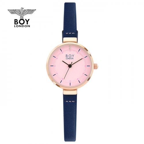 [BOY LONDON WATCH] BOY LONDON WATCH Simple Women s Leather Watch BLD5275-BL FREE