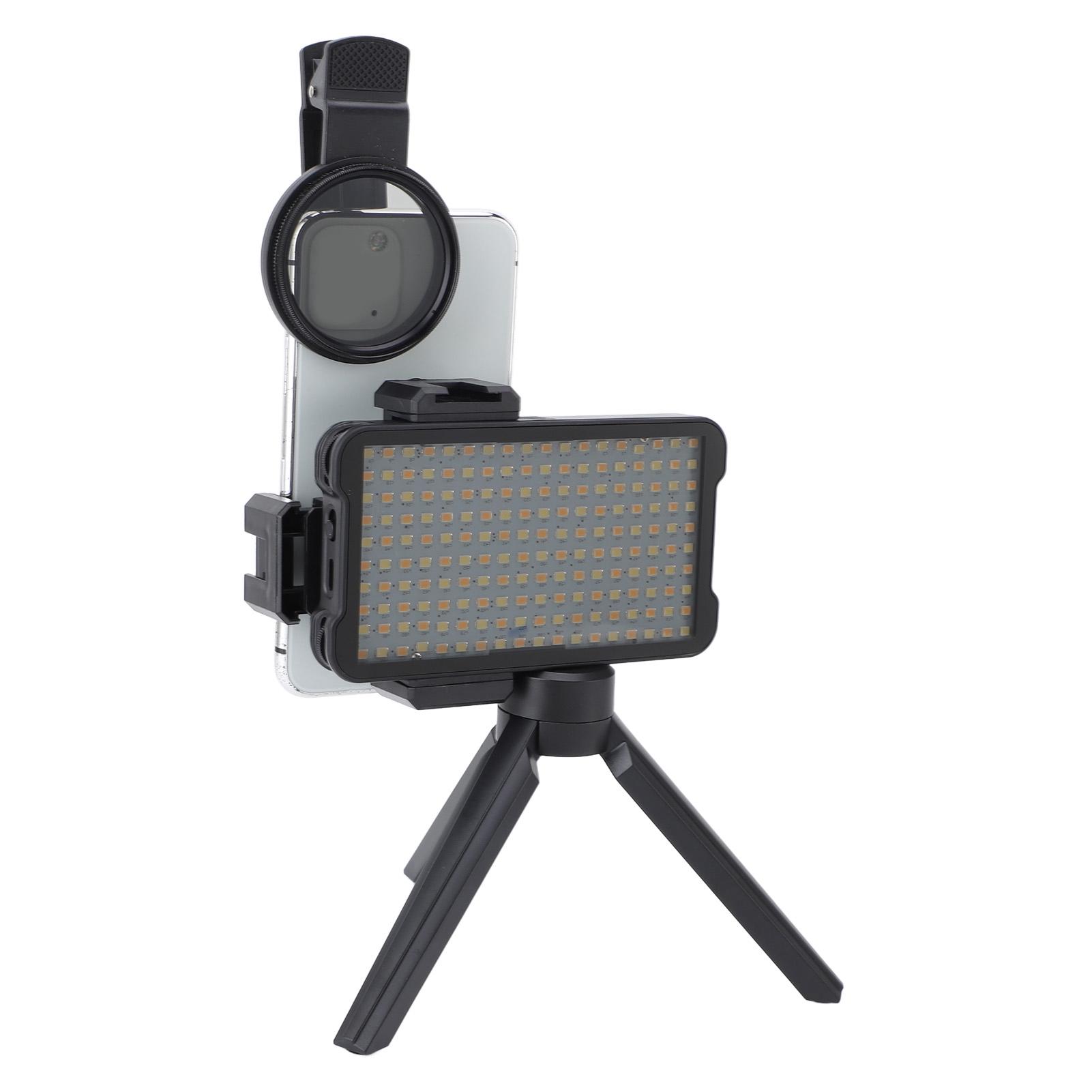 

Уменьшите отраженный заполняющий свет с помощью 52-мм CPL светофильтра. Беспроводной перезаряжаемый фотографический заполняющий свет 2400K-6400K