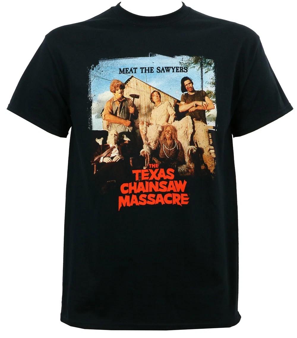 TEXAS CHAINSAW MASSACRE Meat The Sawyers T-Shirt S NEW XXXXL