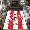 Atletico Madrid Personalized Text Carpet Design for Dining Room Hallway Outdoor Playrooms Antislip Carpet Anime Office Decor Best for Christmas