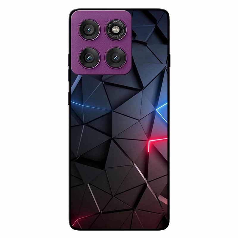 Für Motorola Edge 60 Pro Hülle Edge 60 Schwarz TPU Silikon Rückabdeckung Hülle für Edge 60 60 Pro 5G Stoßfänger MOTO Edge60 5G Handy Funda