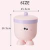 Big Eyes Cartoon Desktop Trash Can Home Desktop Mini Storage Bins