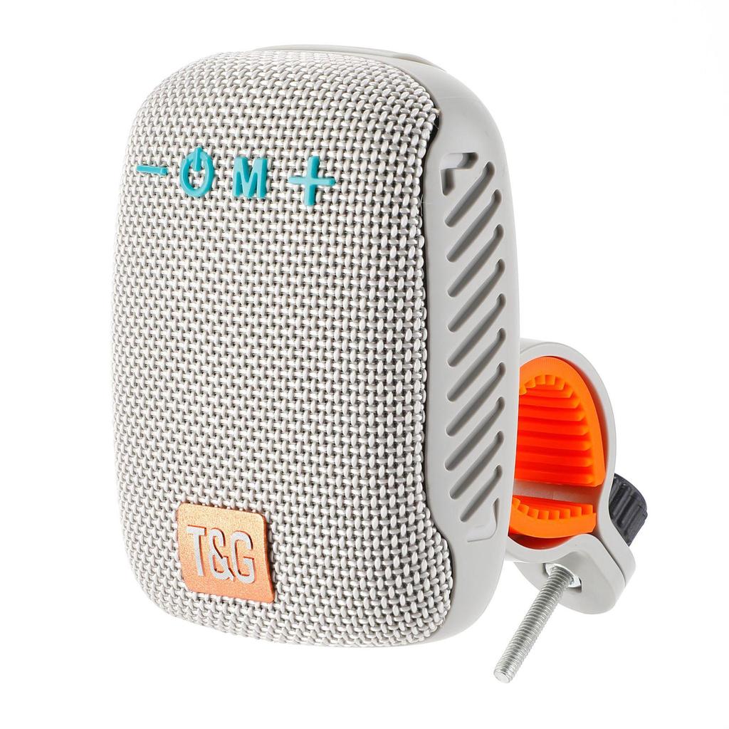 Waterproof Bluetooth Cycling Speaker with Mount - Portable Wireless Subwoofer & Card Slot