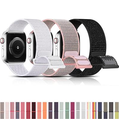 Nylonowy pasek na pasek do Apple Watch Ultra 2 9 8 7 SE 6 5 4 3 38 MM 42 MM 40 MM 44 MM smartwatch akcesoria bransoletka iWatch seria 45 MM 41 MM