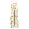 Women's Casual Jumpsuit Sleeveless Fashion Floral Print Jumpsuit
