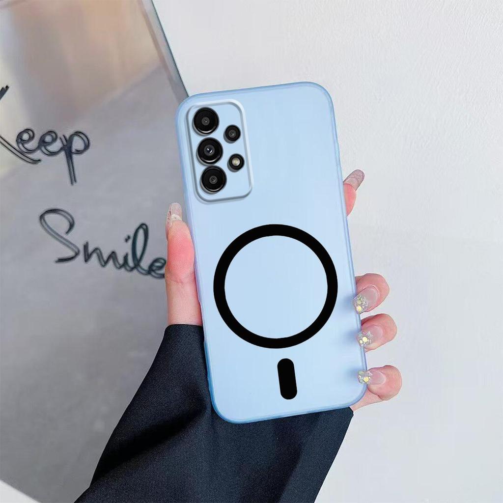 Case for Samsung Galaxy A53 5G,A32 4G,A32 5G,A13 4G Premium Magnetic Matte Phone Casing Protection Cover